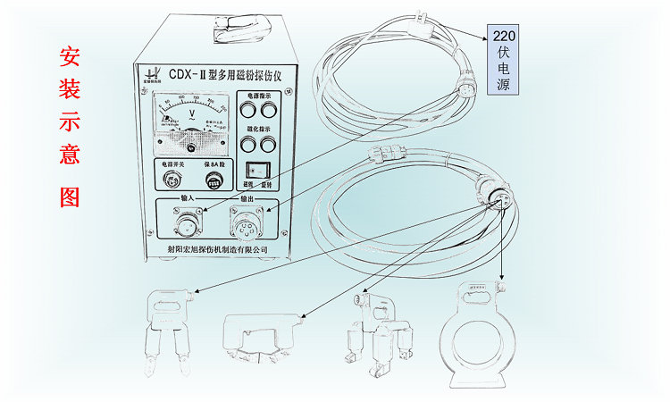 CDX-2型交流多用看美女叼嘿视频APP安装图示